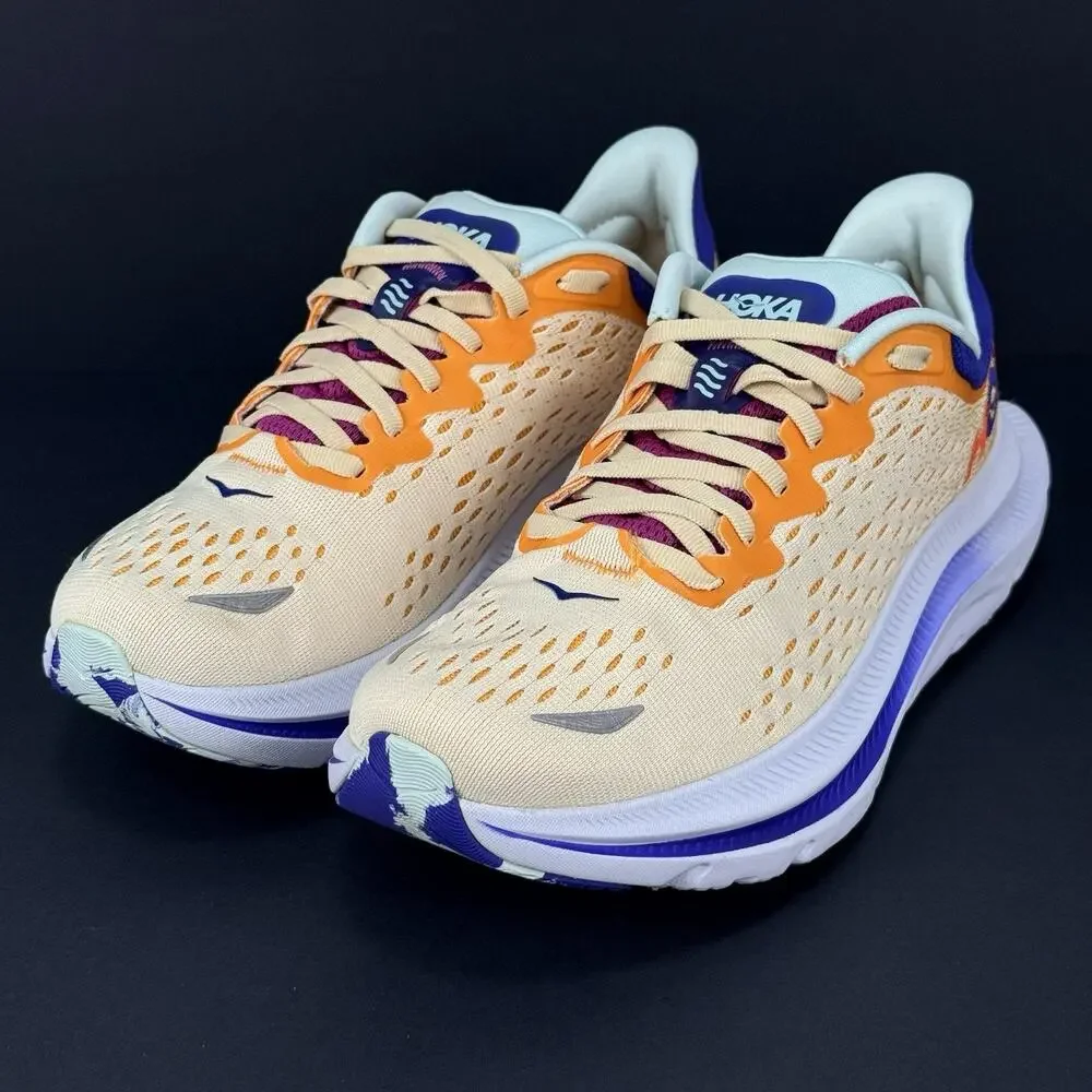 Hoka One One Kawana Women’s 8B Running Shoes Shortbread/Bluing